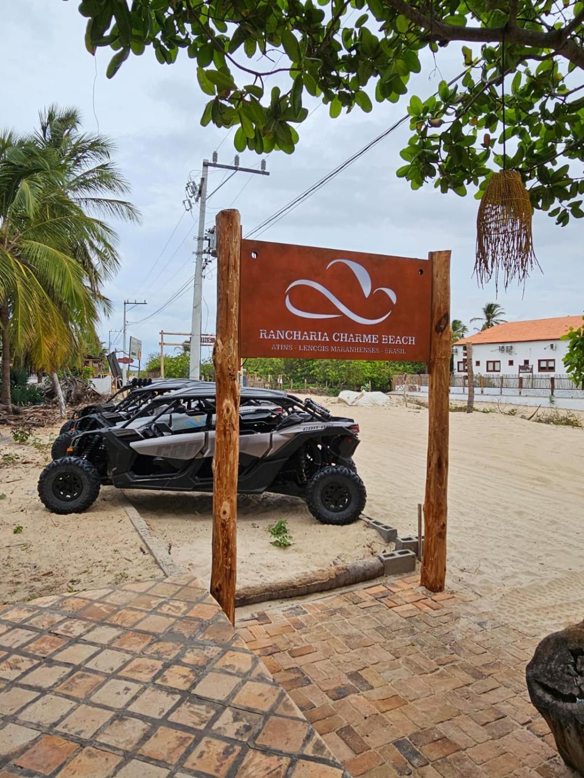 Rancharia Charme Beach Atins Extérieur photo