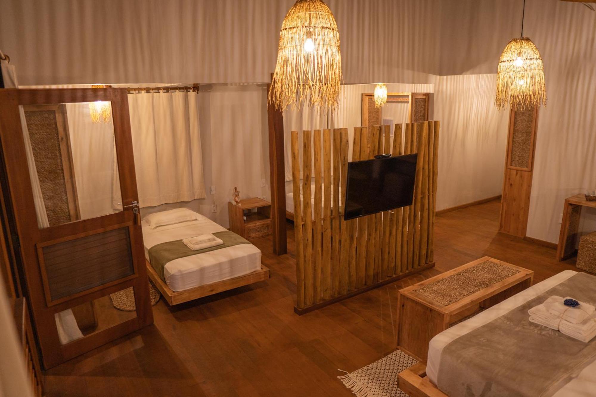 Rancharia Charme Beach Atins Chambre photo